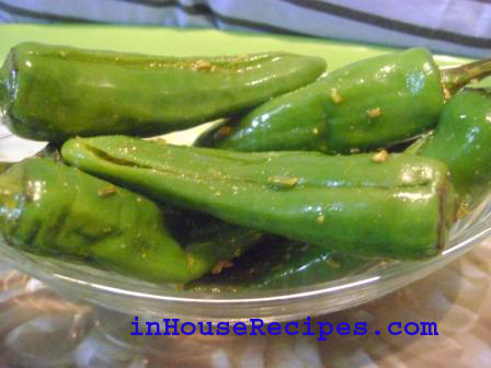 Remove Green Chili's Spice And Retain Its Flavor